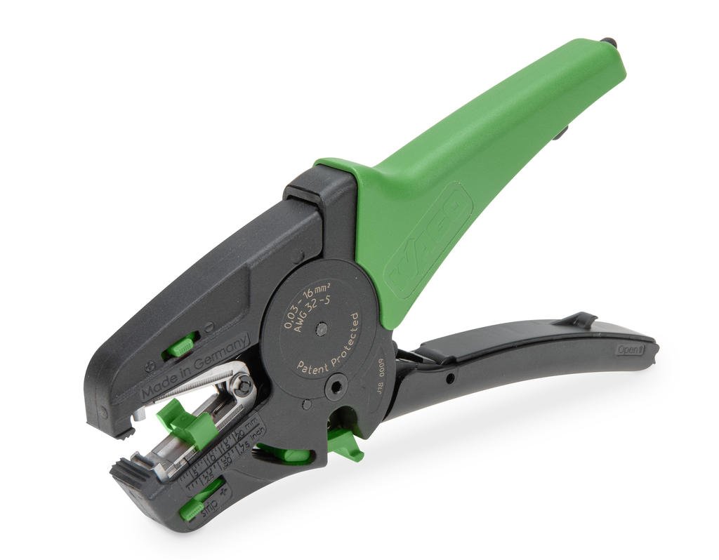 TENAZA DE PELAR QUICKSTRIP VARIO, 0.03 MM2-16 MM2, CON CORTADOR DE CABLE (WAG100026 / 206-1125)